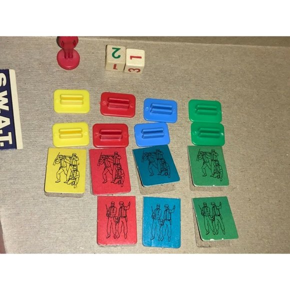 Milton Bradley Swat  S.W.A.T. Board Game by Vintage 1976 - Picture 7 of 12
